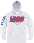 ICON Intercept 84™ Hoodie - White - Large 3050-6940
