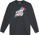 ICON Rad Dawn™ Long-Sleeve T-Shirt - Heather Charcoal - Small 3030-24361