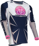 MOOSE OFFROAD Agroid Jersey - Navy/White - Medium 2910-8139