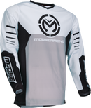 MOOSE OFFROAD Qualifier® Jersey - Black/White - Medium 2910-8152