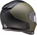 Z1R Warrant Carbon Helmet with Green Finish - XL (Part No. 0101-17436)
