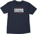 MOOSE OFFROAD All-American T-Shirt - Navy - Small 3030-24418