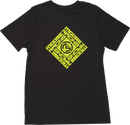 MOOSE OFFROAD Youth Spin Sync T-Shirt - Black - Large 3032-3807
