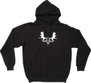 MOOSE OFFROAD MUD Euro Hoodie - Black - 2XL 3050-6968