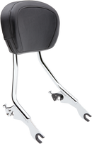 COBRA Detachable Backrest with Chrome Finish for Harley-Davidson - Part 602-2000