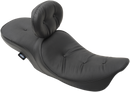 DRAG SPECIALTIES SEATS EZ Glide II Backrest - Large - Vinyl - Pillow 0822-0189