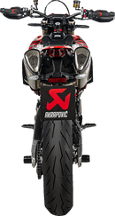 AKRAPOVIC Slip-On Line Mufflers - Titanium - Hypermotard 698 S-D6SO2-HAPLT