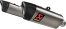 AKRAPOVIC Slip-On Line Mufflers - Titanium - Hypermotard 698 S-D6SO2-HAPLT