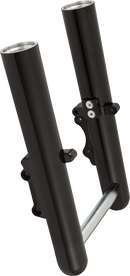ARLEN NESS Fork Legs - Black Anodized - Smooth - Dual Disc 40-528