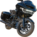 ARLEN NESS Front Fender - Fat Wrapper - 21" - Carbon Fiber - FLT '24-'25 210-031