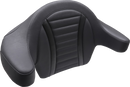 MUSTANG Deluxe Extended Passenger Arm Backrest - Black - Touring 88403