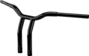 LA CHOPPERS One-Piece Kage Fighter Handlebar - Pullback - 12" x 1-1/4" - Black LA-7369-12B