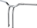 LA CHOPPERS One-Piece Kage Fighter Handlebar - Pullback - 14" x 1-1/4" - Chrome LA-7369-14