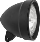 5.75" Headlight Bottom Mount Bullet Textured Black