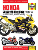 HAYNES Manual - Honda - CBR929/954 M4060
