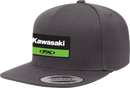 FACTORY EFFEX Kawasaki Victory Snapback hat - Charcoal Gray 28-86102