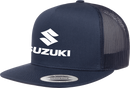 FACTORY EFFEX Suzuki Alpha Snapback Hat - Navy 28-86400