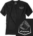 FACTORY EFFEX Honda Track T-Shirt - Black - 2XL 28-87308