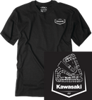 FACTORY EFFEX Kawasaki Track T-Shirt - Black - 2XL 28-87108