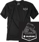 FACTORY EFFEX Suzuki Track T-Shirt - Black - Medium 28-87402