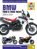 HAYNES Manual - BMW - F650 / F800 Twins '06-'16 M4872