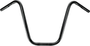 BURLY BRAND 1" Narrow Bottom Ape Hanger Handlebar - 14" - Black B28-337