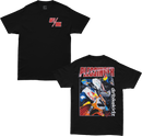DBK Ap7 Holeshot Tee Black Large - 100% Cotton, 6oz