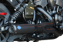 S&S CYCLE 2-into-1 Qualifier Exhaust System - Guardian Black - 49-State - Indian Chief 550-1116