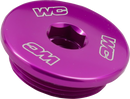 WORKS CONNECTION Honda 24-P491 Engine Plug Set in Purple - Precision Machined Aluminum