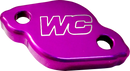 WORKS CONNECTION Rear Brake Reservoir Cap for Kawasaki 21-P701 - Purple