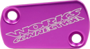 WORKS CONNECTION Clutch Cap for Honda, Kawasaki, Yamaha - Part 21-P155 in Purple