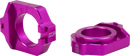 Works Connection Elite Axle Block Kit for Honda 17-P221 – Purple, Converts Fixed to Floating Axle, CNC Machined Aluminum