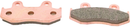 QuadBoss Sintered Brake Pad for Yamaha YFZ450 and Honda ATC250R - Front Left Part