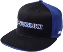 FACTORY EFFEX Suzuki Flexfit® Hat - Black/Blue - Large/XL 15-88452