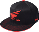 FACTORY EFFEX Honda Wing Flexfit® Hat - Black/Red - Small/Medium 17-88390