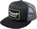 FACTORY EFFEX Kawasaki Racing Hat - Black/Gray 18-86102