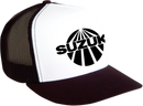 FACTORY EFFEX Suzuki Vintage Snapback Hat - Black/White 18-86402