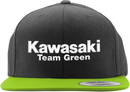 FACTORY EFFEX Kawasaki Team Green 2 Hat - Black/Green 22-86104