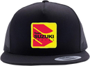 FACTORY EFFEX Suzuki Racing Hat - Black/Gray 22-86402