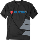 FACTORY EFFEX Suzuki Big S T-Shirt - Black - Medium 15-88470