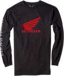 FACTORY EFFEX Honda Long-Sleeve T-Shirt - Black - Medium 17-87312
