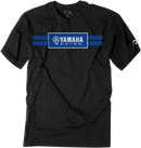 FACTORY EFFEX Yamaha Racing Stripe T-Shirt - Black - Medium 19-87202