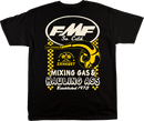 FMF Open Road T-Shirt in Black with Large Back Graphic - HO24118908BLKLG