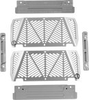 MOOSE OFFROAD Radiator Guards - Silver - Kawasaki/Suzuki 12-3000