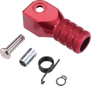 MOOSE OFFROAD Knurled Shift Lever Tip - 0 mm - Red 81-0000-02-10