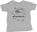 FACTORY EFFEX Toddler Honda Lunar T-Shirt - Heather Gray - 2T 22-83320