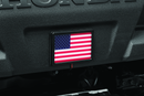 Kuryakyn Freedom Flag LED 4x6 Inch Black - Show Patriotism on Your Motorcycle, UTV, or ATV