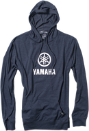 FACTORY EFFEX Yamaha Stacked Pullover Hoodie - Navy - Large 20-88214