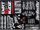 DBK AC-SLAPPACK-SS-DECAL Slap Pack Sticker Sheet - 8.5 x 11 Inches