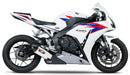 Yoshimura Exhaust Race R 77 Slip-On Stainless Steel with Carbon Fiber for Honda CBR1000RR (2012-2013)